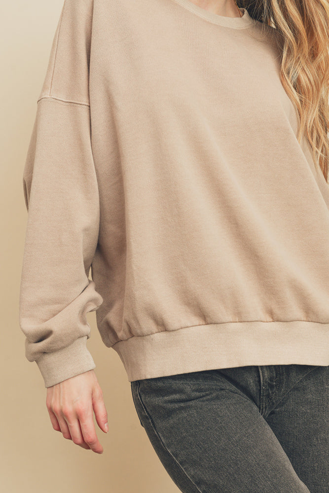 All Day Everyday Sweatshirt | Mauve