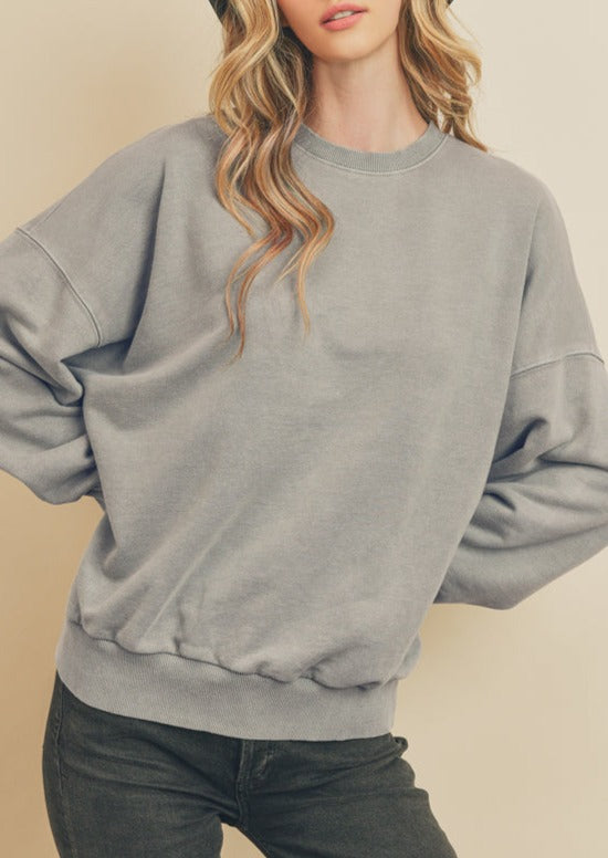 All Day Everyday Sweatshirt | Denim