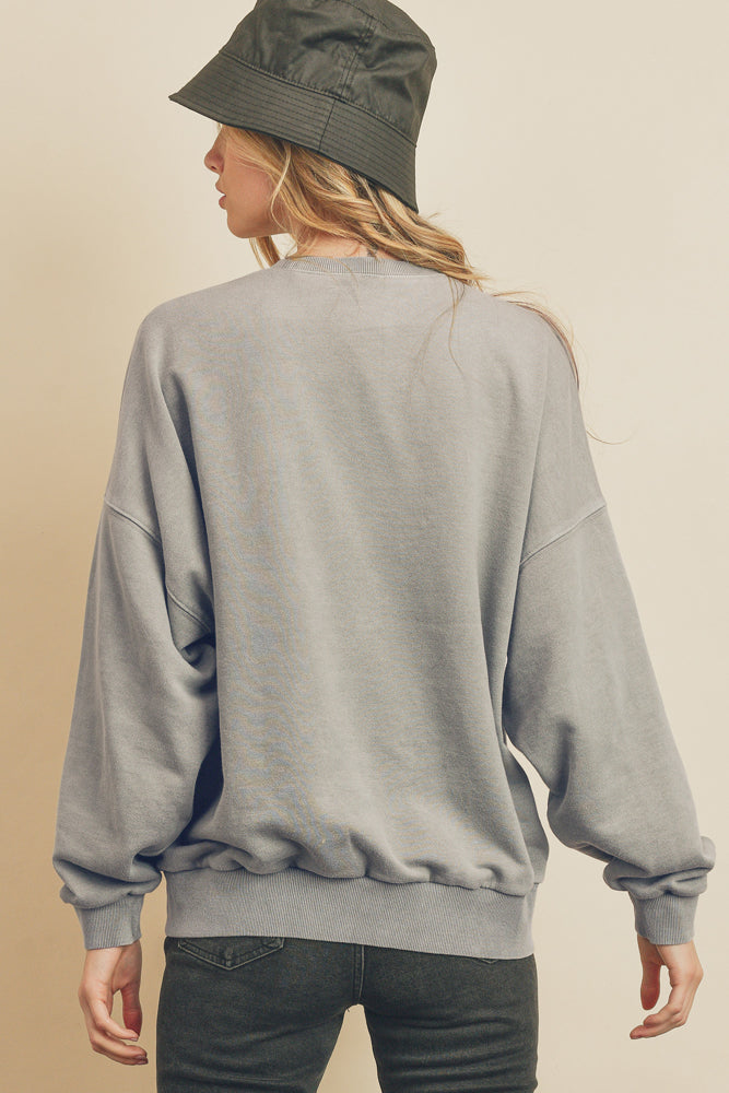 All Day Everyday Sweatshirt | Denim