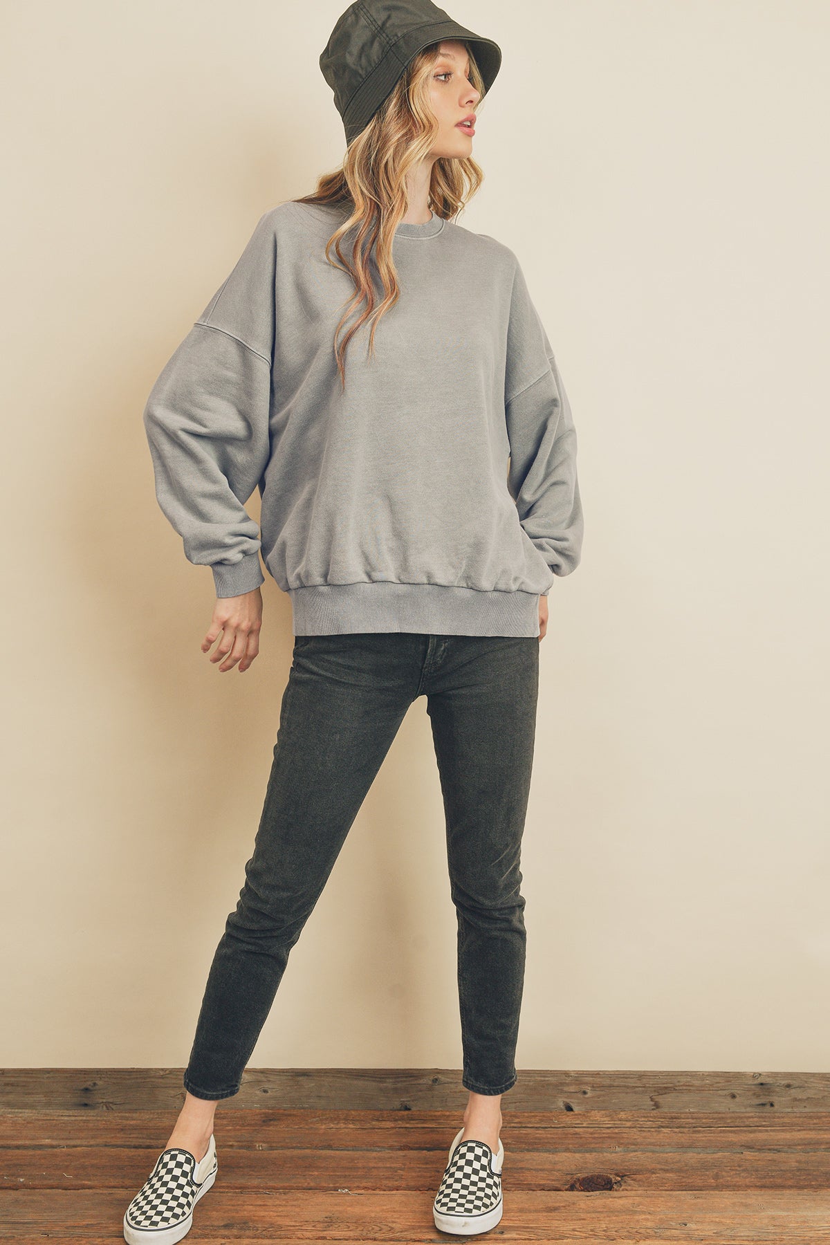 All Day Everyday Sweatshirt | Denim