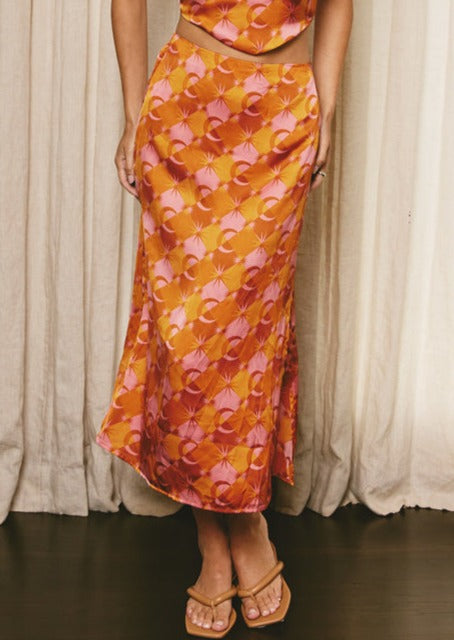 Outta This World Midi Skirt