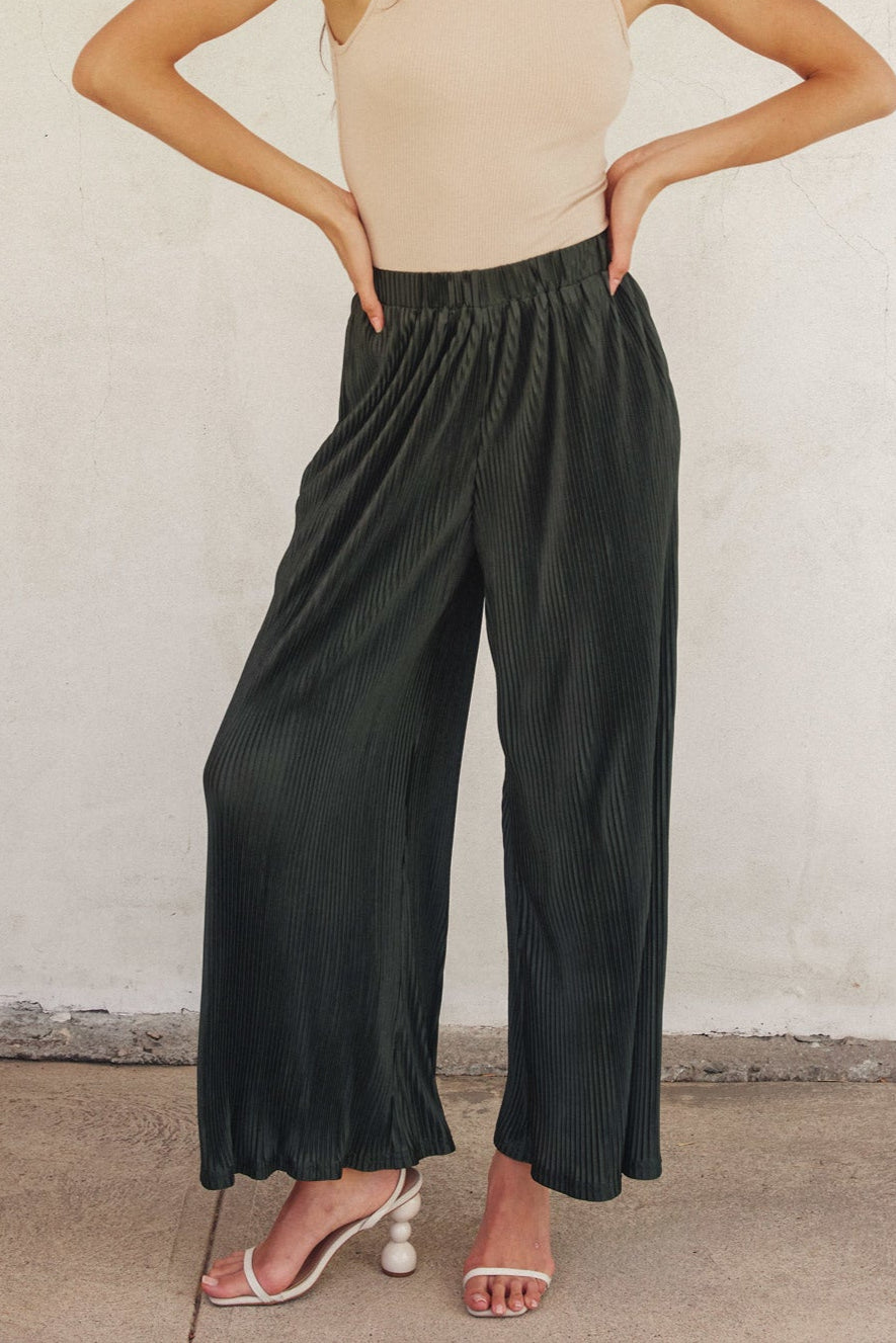 Night Garden Pleated Trousers