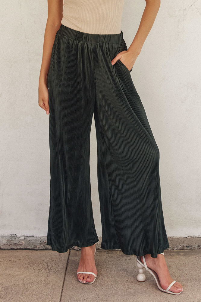 Night Garden Pleated Trousers