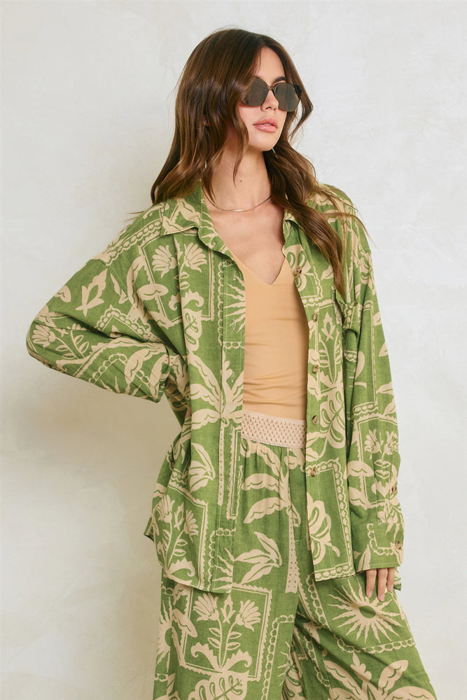 Extra Tropical Oversized Shirt