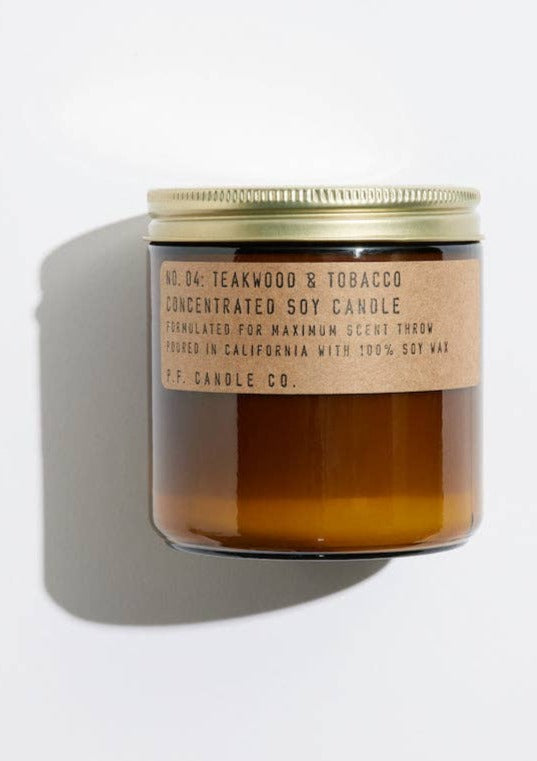 Teakwood & Tobacco | Large Concentrated Candle