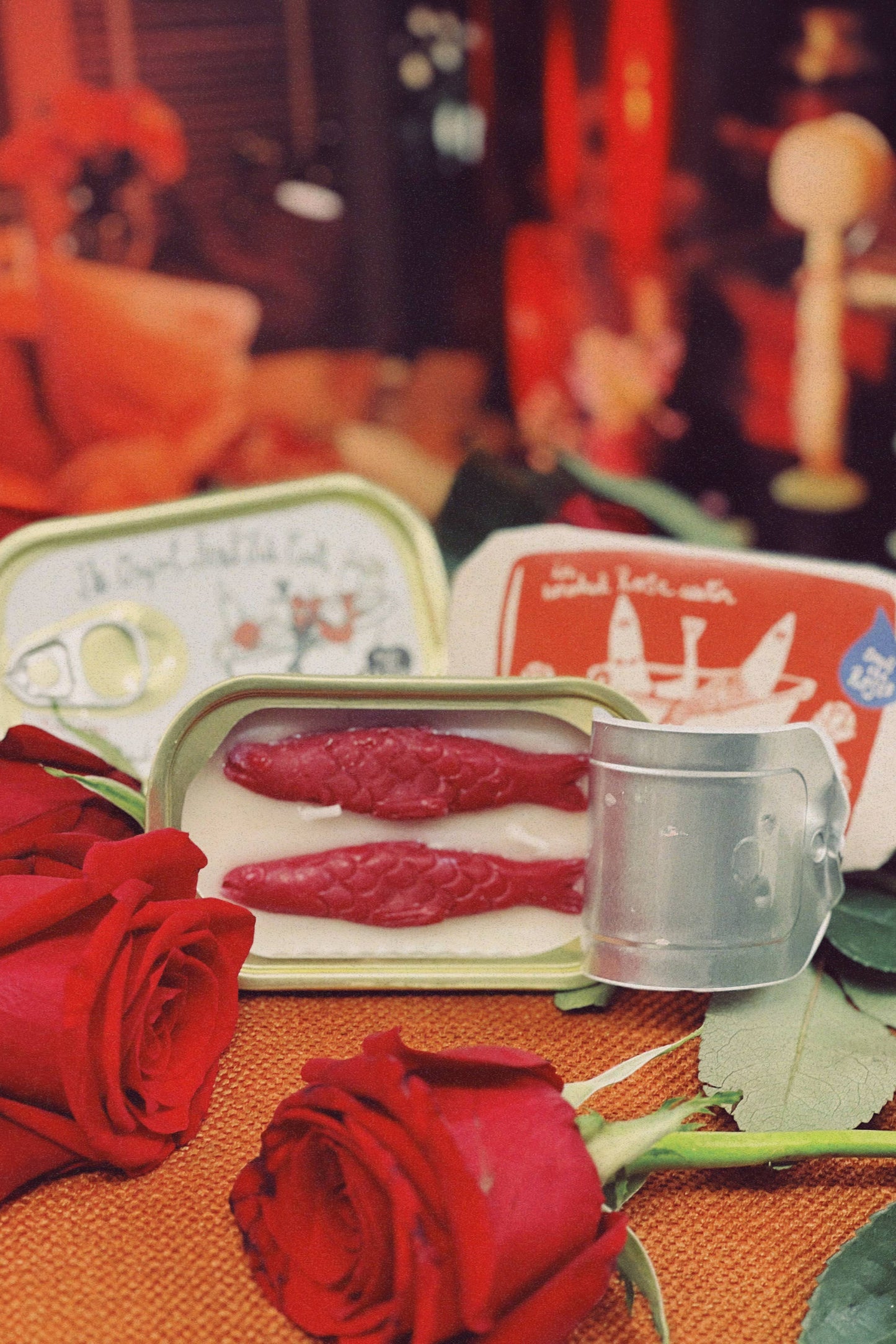 Tinned Fish Candle | Sardines in Smoked Rose Water