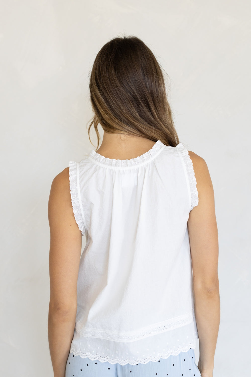 Clover Eyelet Blouse