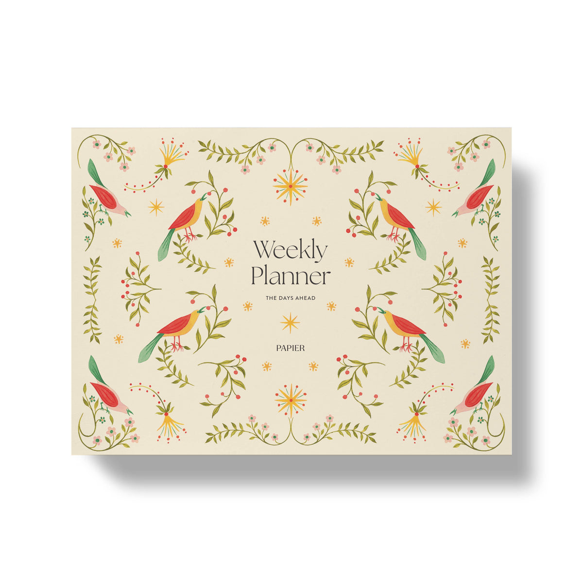 Weekly Undated Planner | Folklore Birds