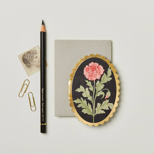 No. 8 Rose Mini Card