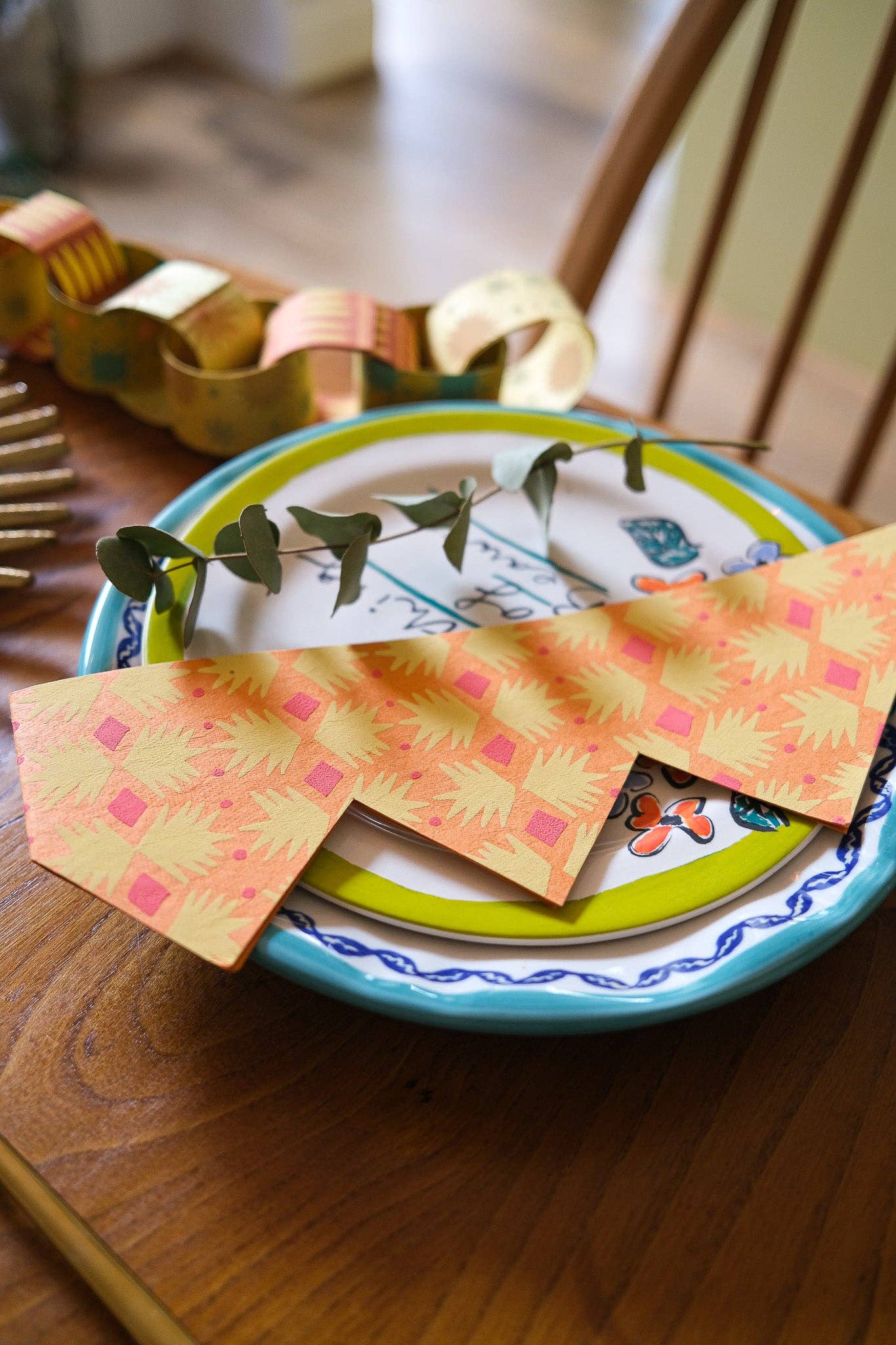 Yellow Paper Crowns