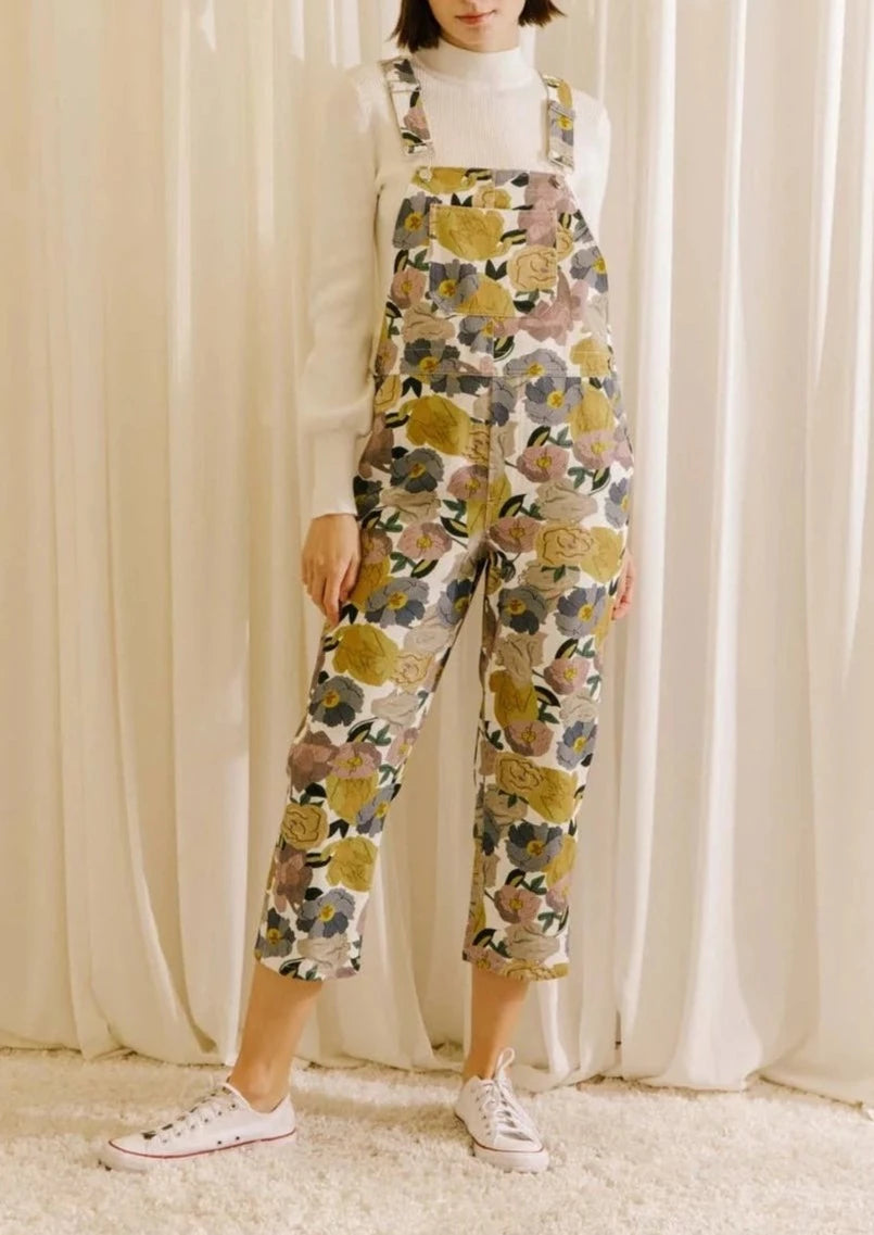 Flower Market Overalls | Neutral