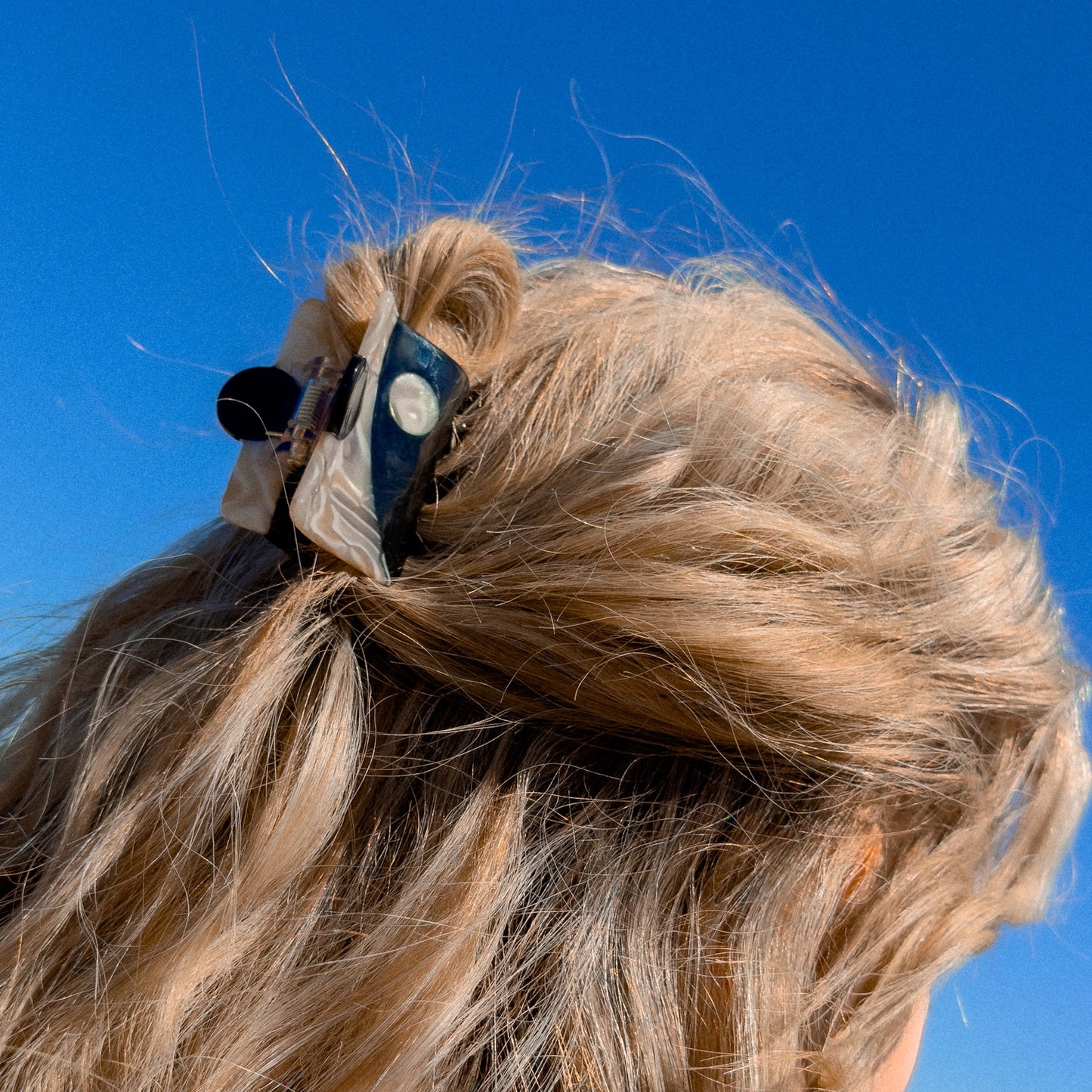 Mini Yin Yang Hair Clip