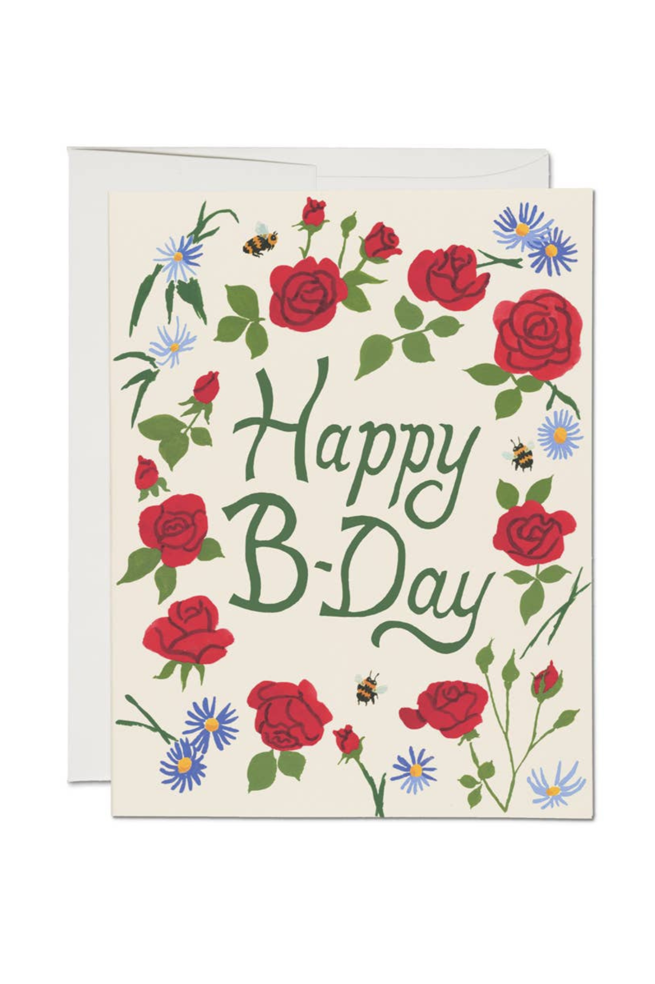 Blooming Roses Birthday Card