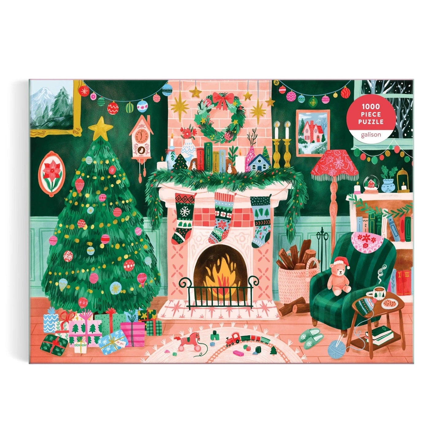 Cozy by the Fireplace | 1000 Piece Puzzle