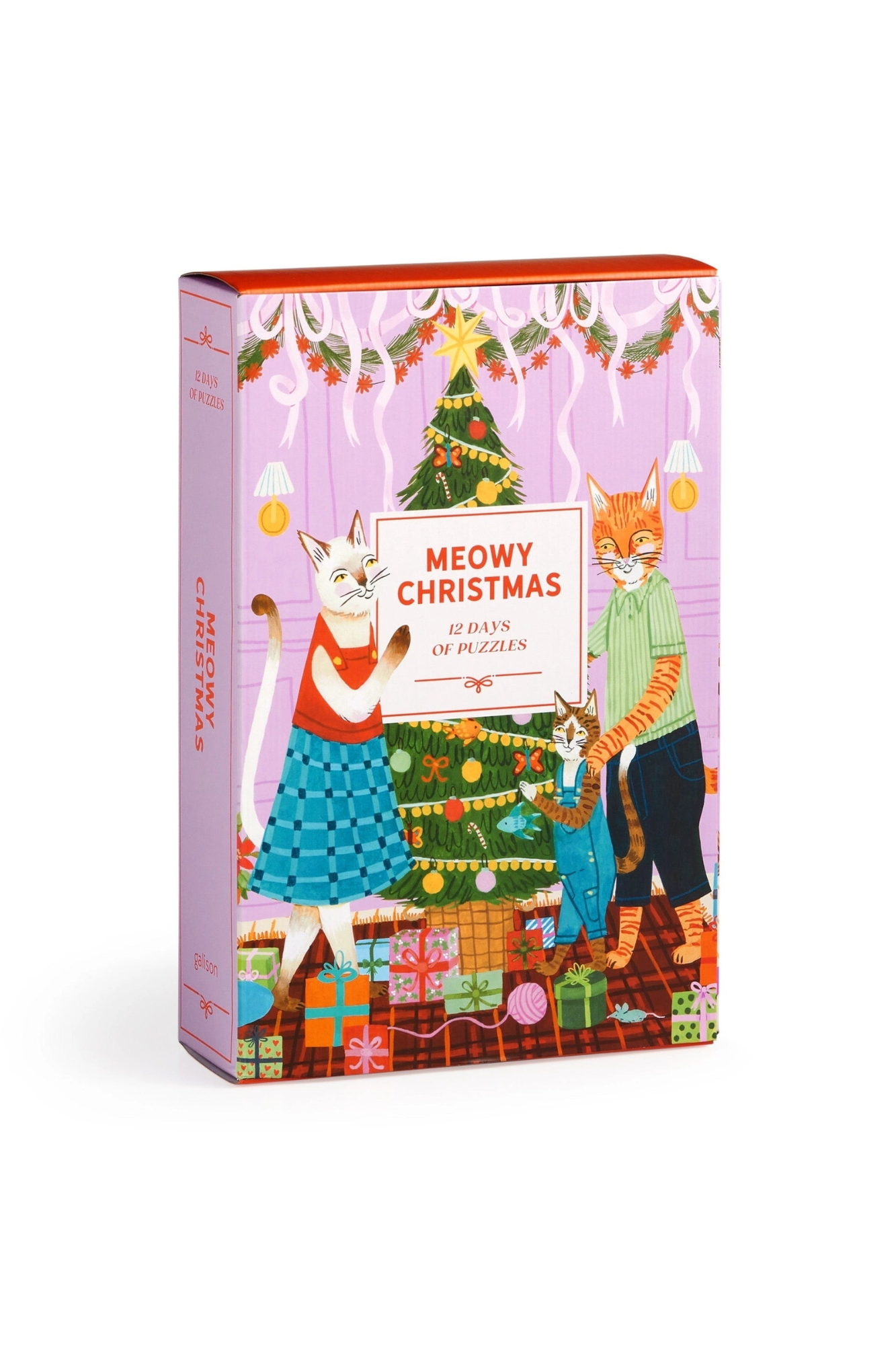 Meowy Christmas 12 Days of Puzzles | 500 Piece Countdown Puzzle