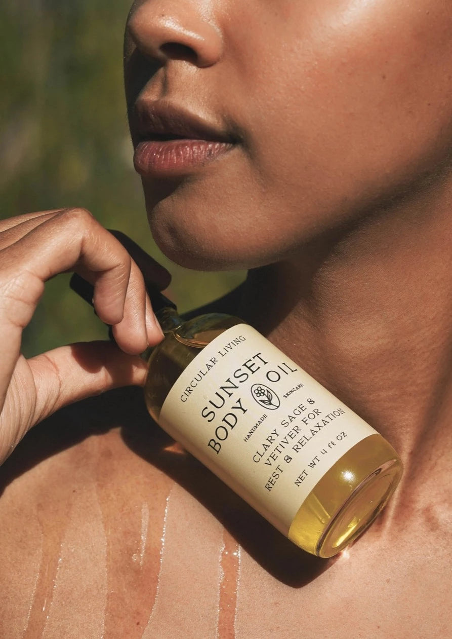 Sunset Body Oil | Clary Sage & Vetiver