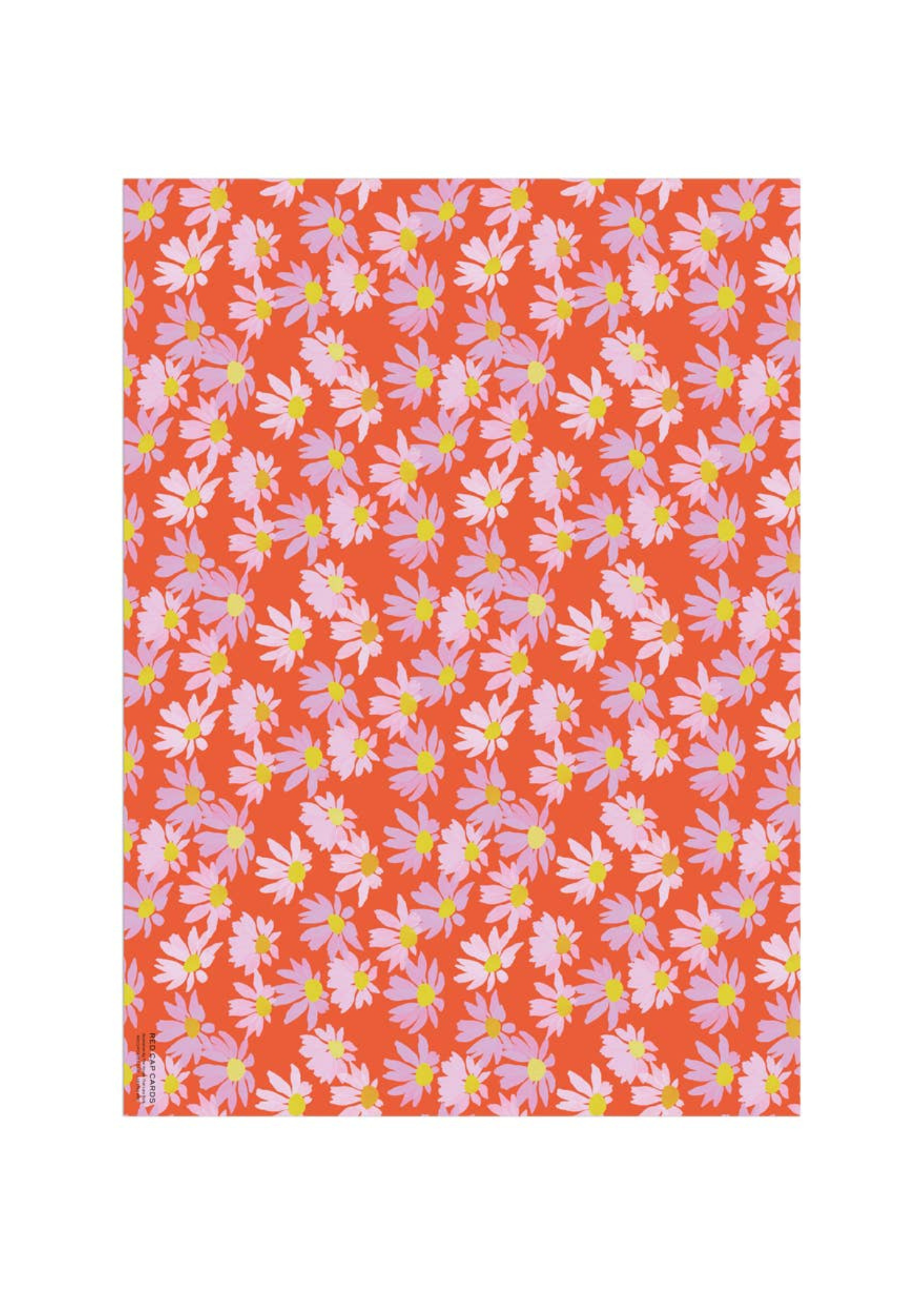 Coneflower Rolled Gift Wrap
