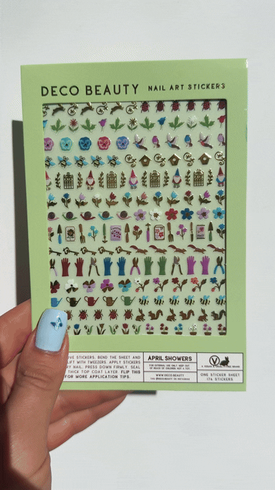 Nail Art Stickers | April Showers