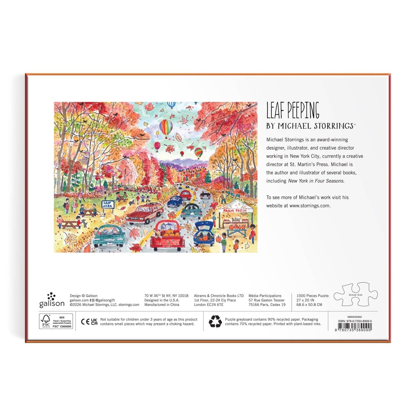 Leaf Peeping | 1000 Piece Puzzle