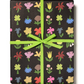 Little Flowers Rolled Gift Wrap