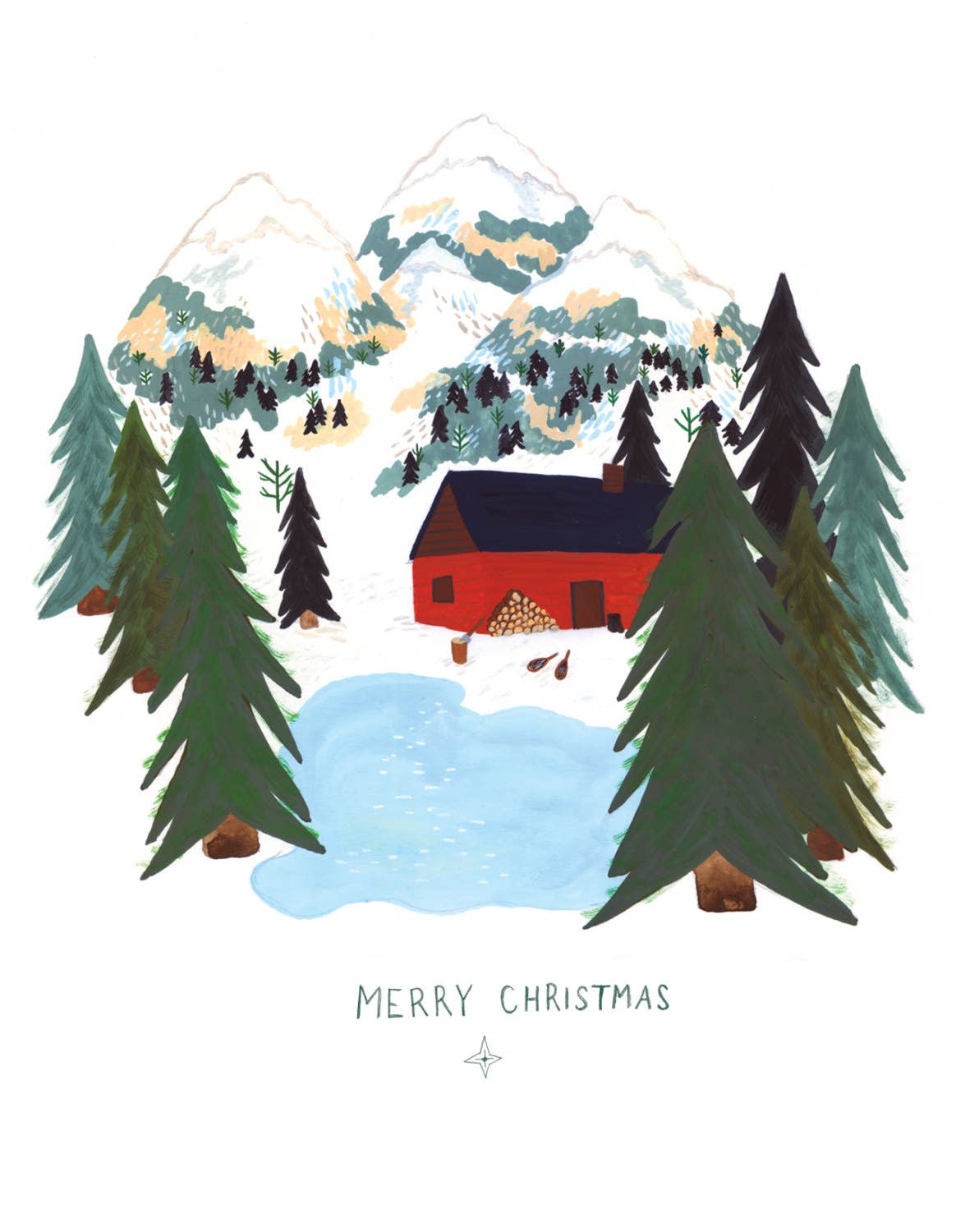 Mountain Home Christmas Card