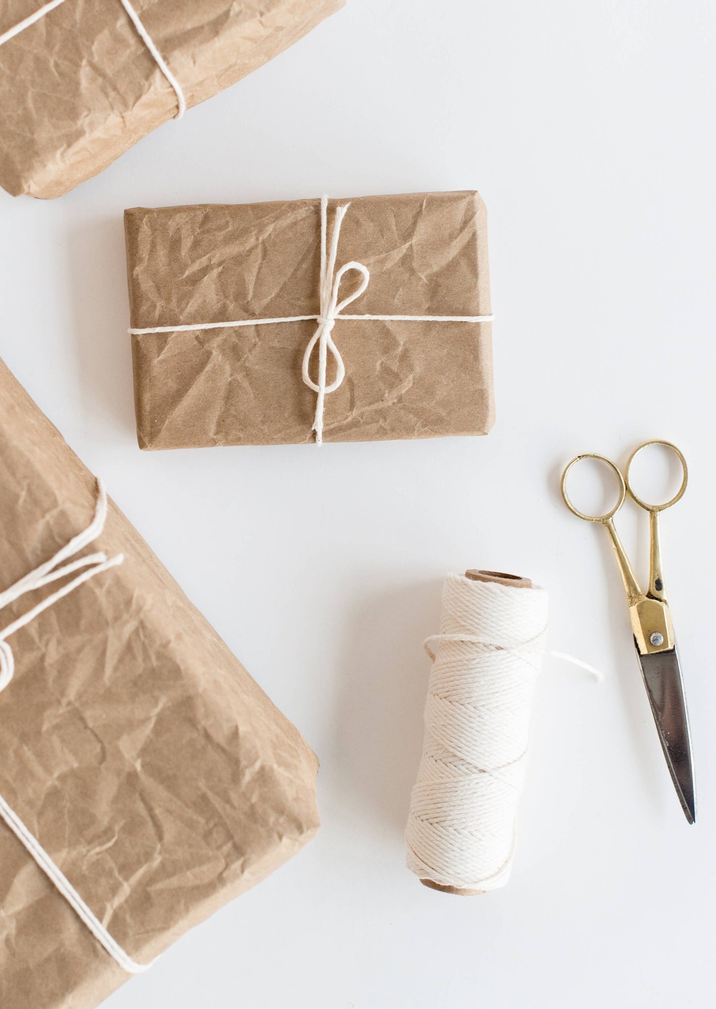 Recycled Kraft Wrapping Paper Roll