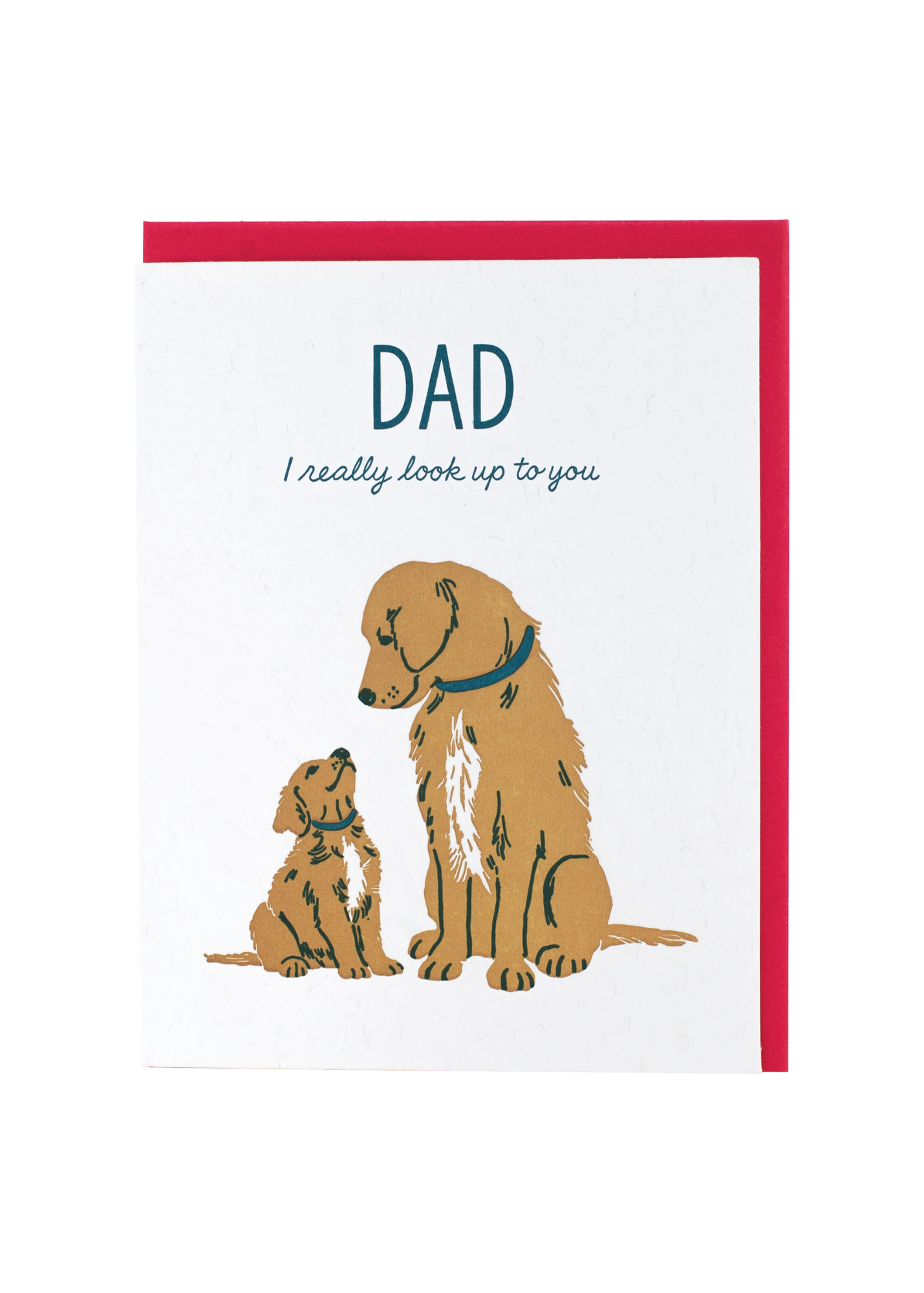 Golden Retrievers Father's Day Card