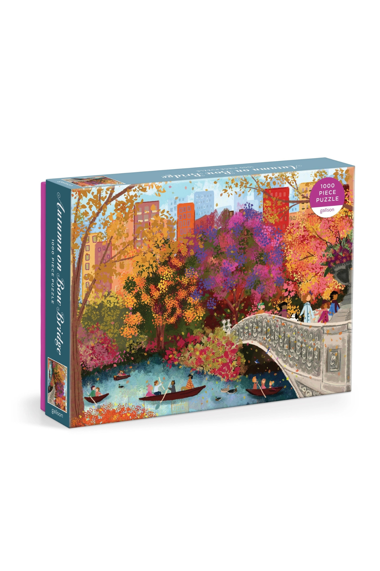 Autumn on Bow Bridge | 1000 Piece Puzzle