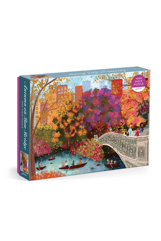 Autumn on Bow Bridge | 1000 Piece Puzzle