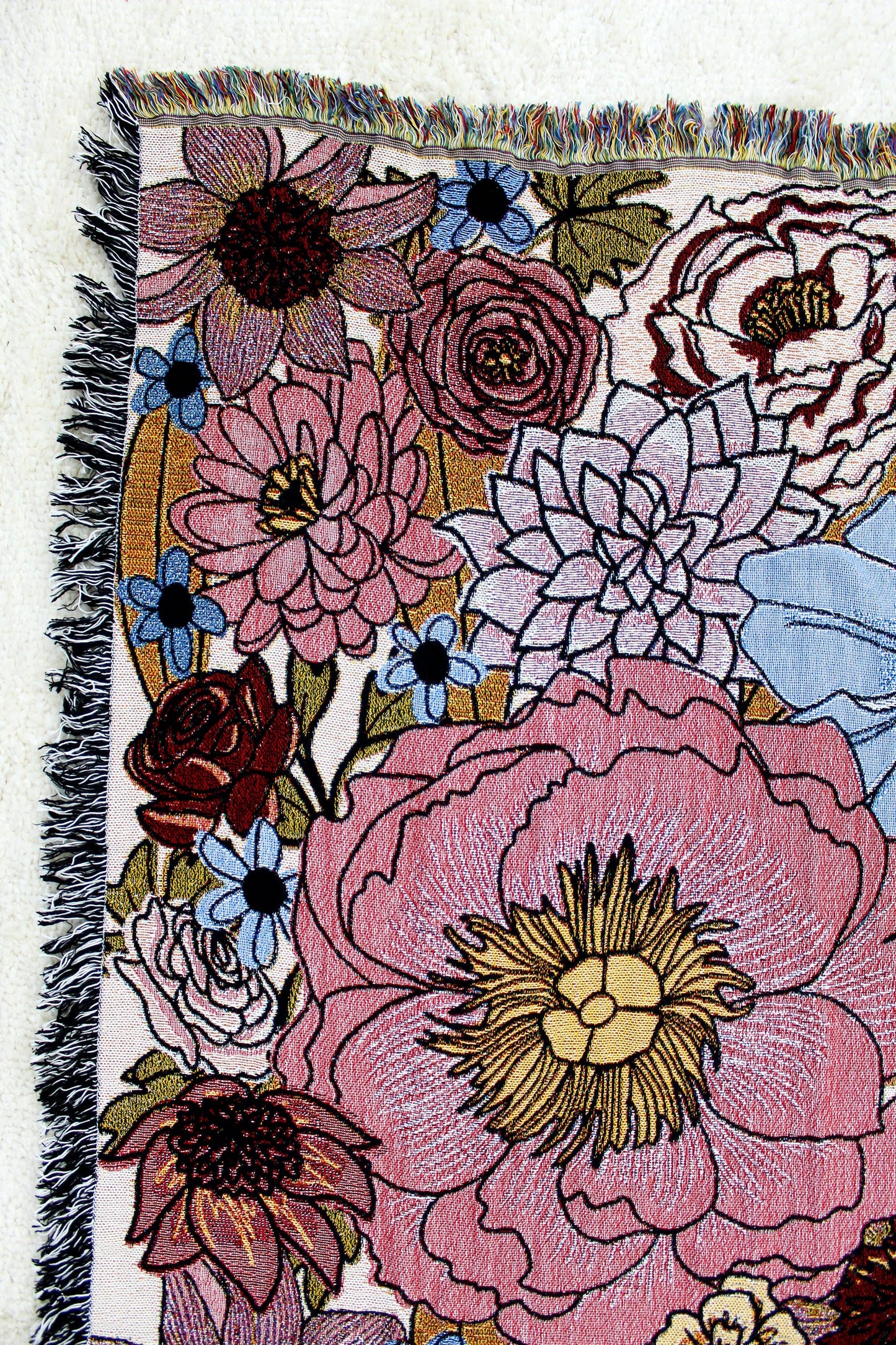 Dream Garden Tapestry Blanket