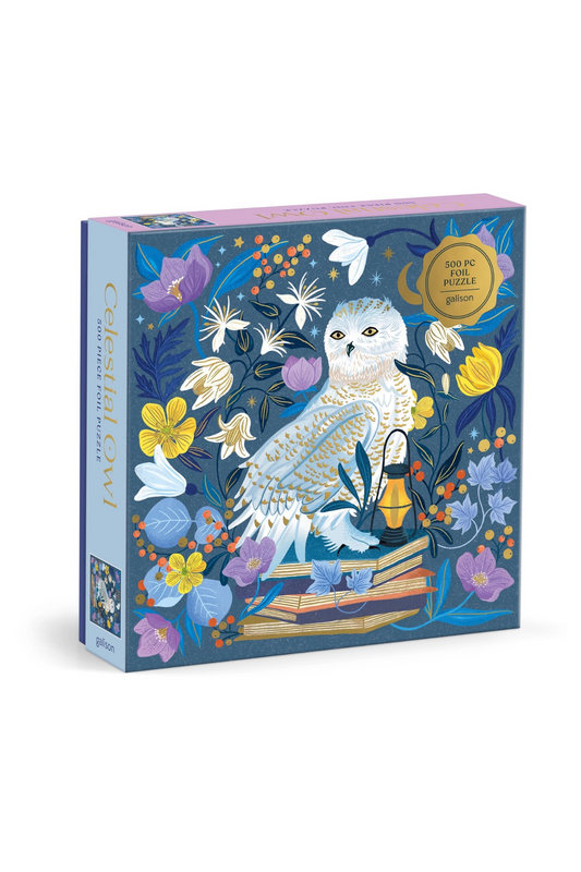 Celestial Owl | 500 Piece Foil Puzzle