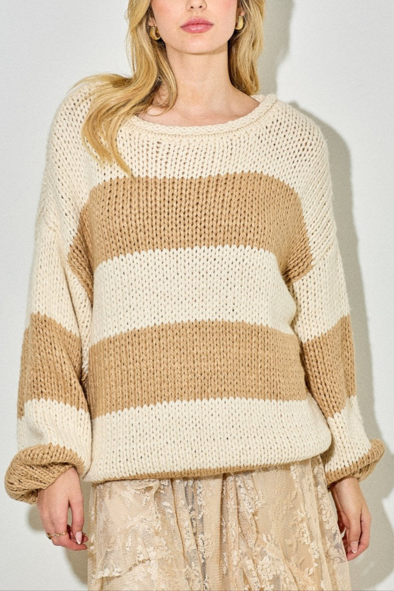 College Hill Stripe Sweater