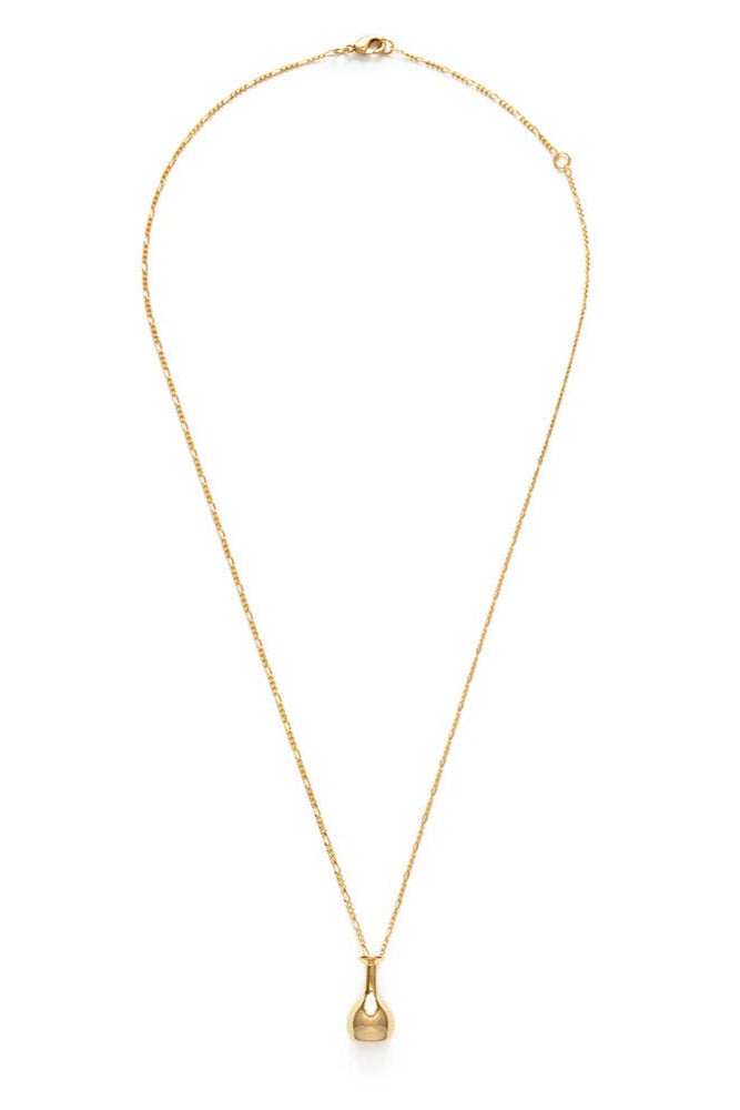 Tiny Ancient Vessel Pendant Necklace