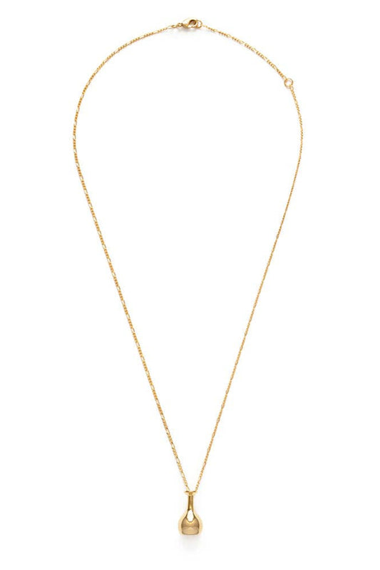 Tiny Ancient Vessel Pendant Necklace