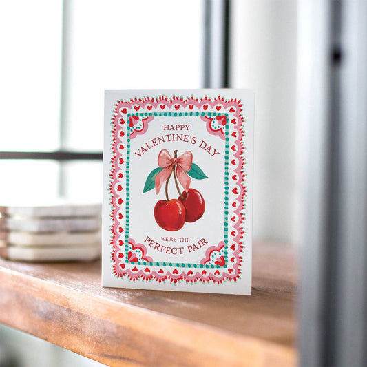 Cherries Valentine Card