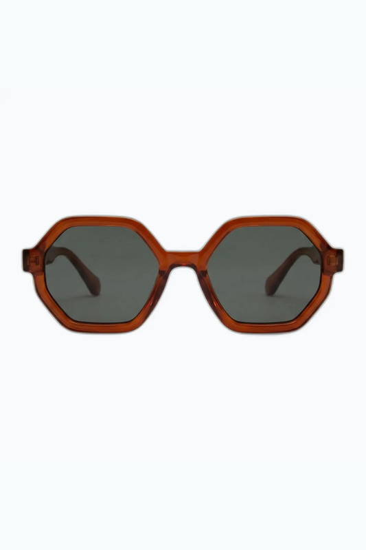 The Hex Sunnies | Brown