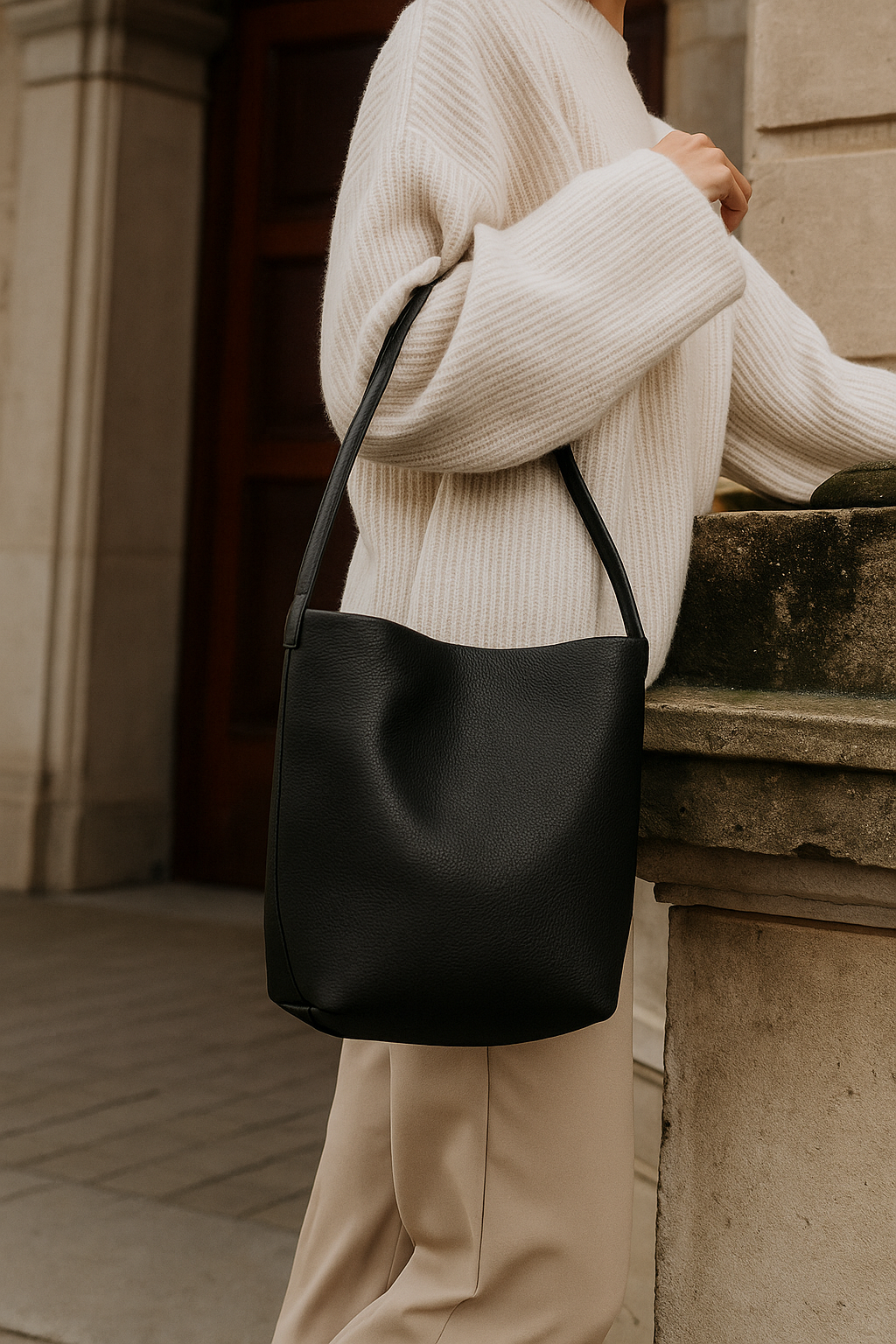 Harper Classic Tote | Black