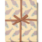 Herring Rolled Gift Wrap