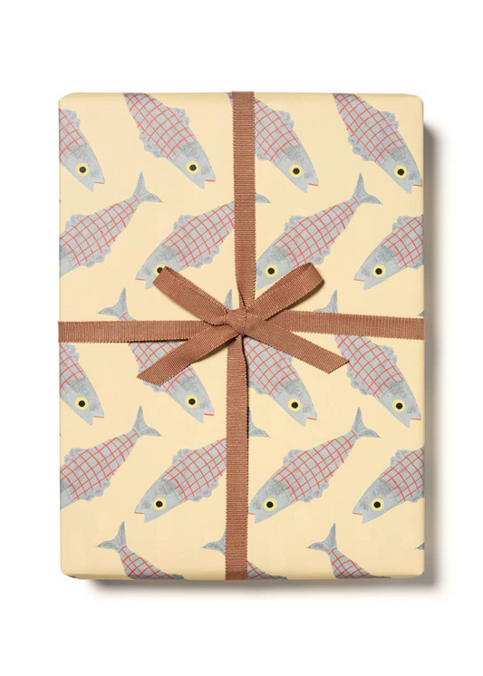 Herring Rolled Gift Wrap