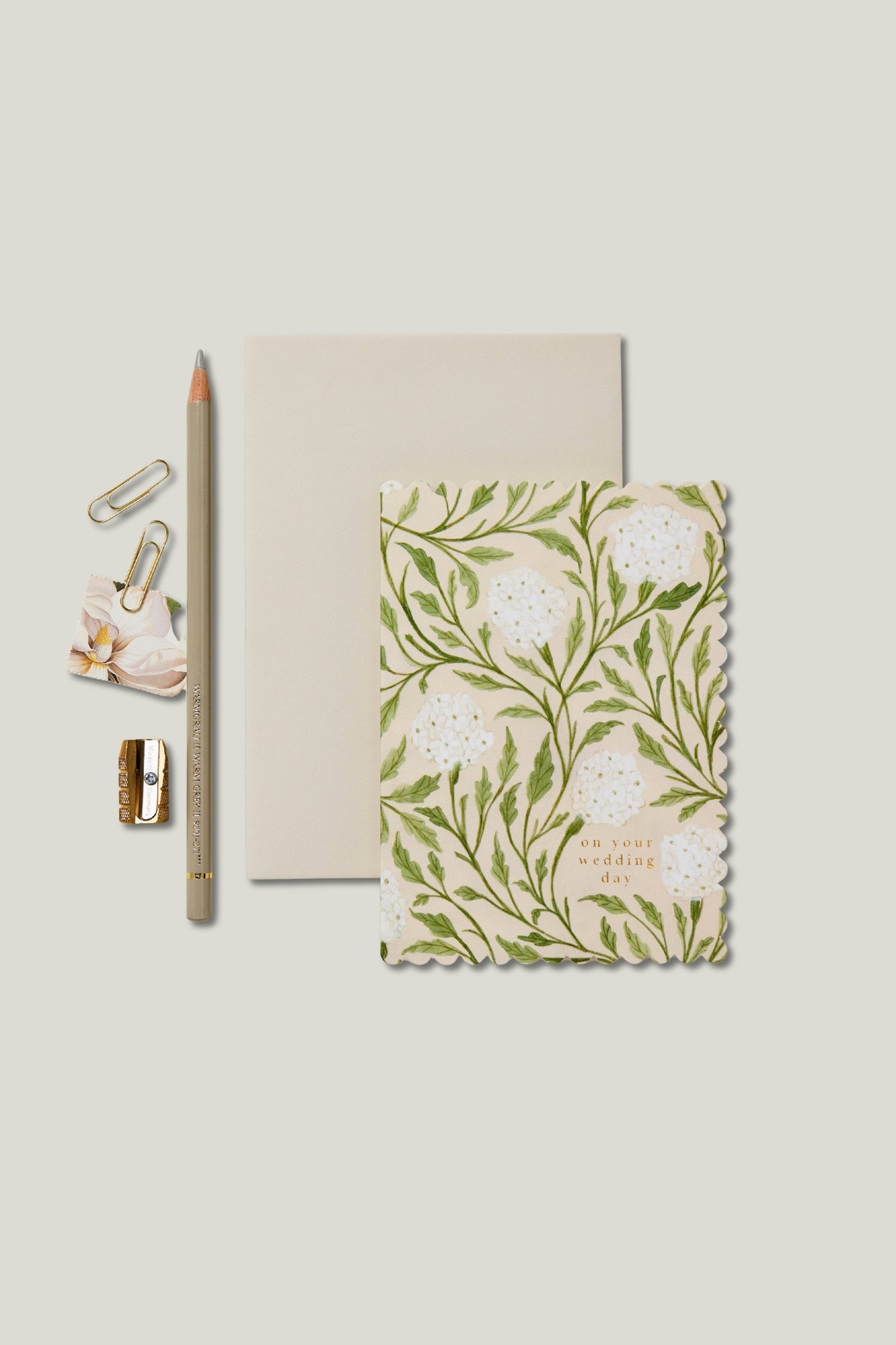 Flora 'On Your Wedding Day' Card
