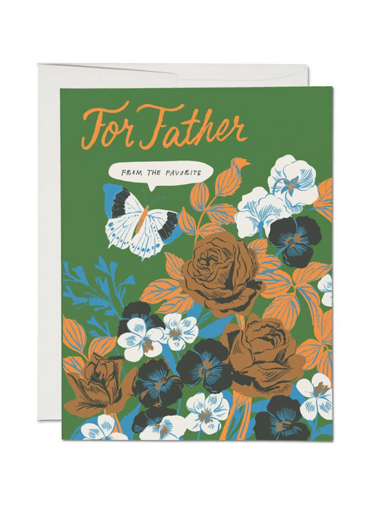 For Father Father's Day greeting card