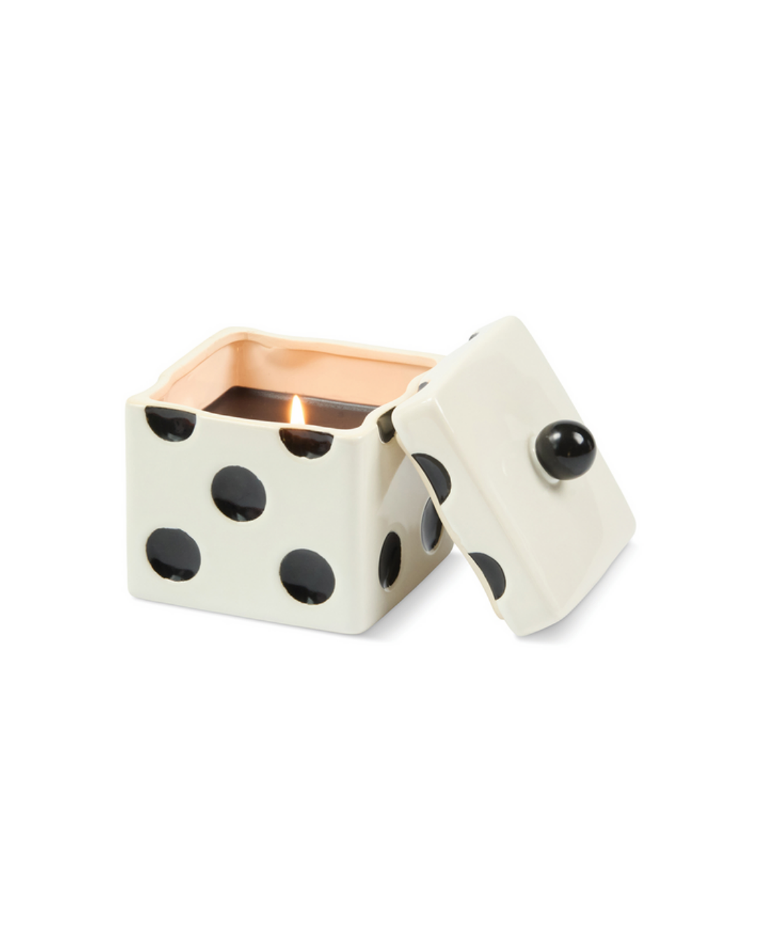 Lucky Dice Candle | Lava Stone