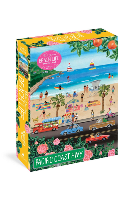 Pacific Coasting: Beach Life Puzzle | 1000 Pieces