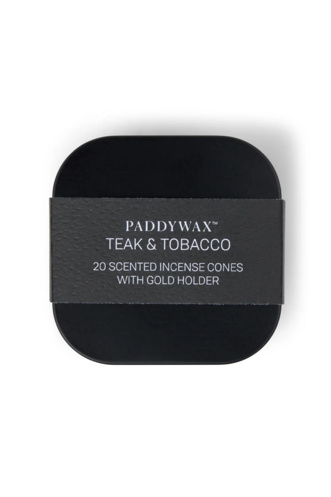 Incense Cube Tin | Teak + Tobacco