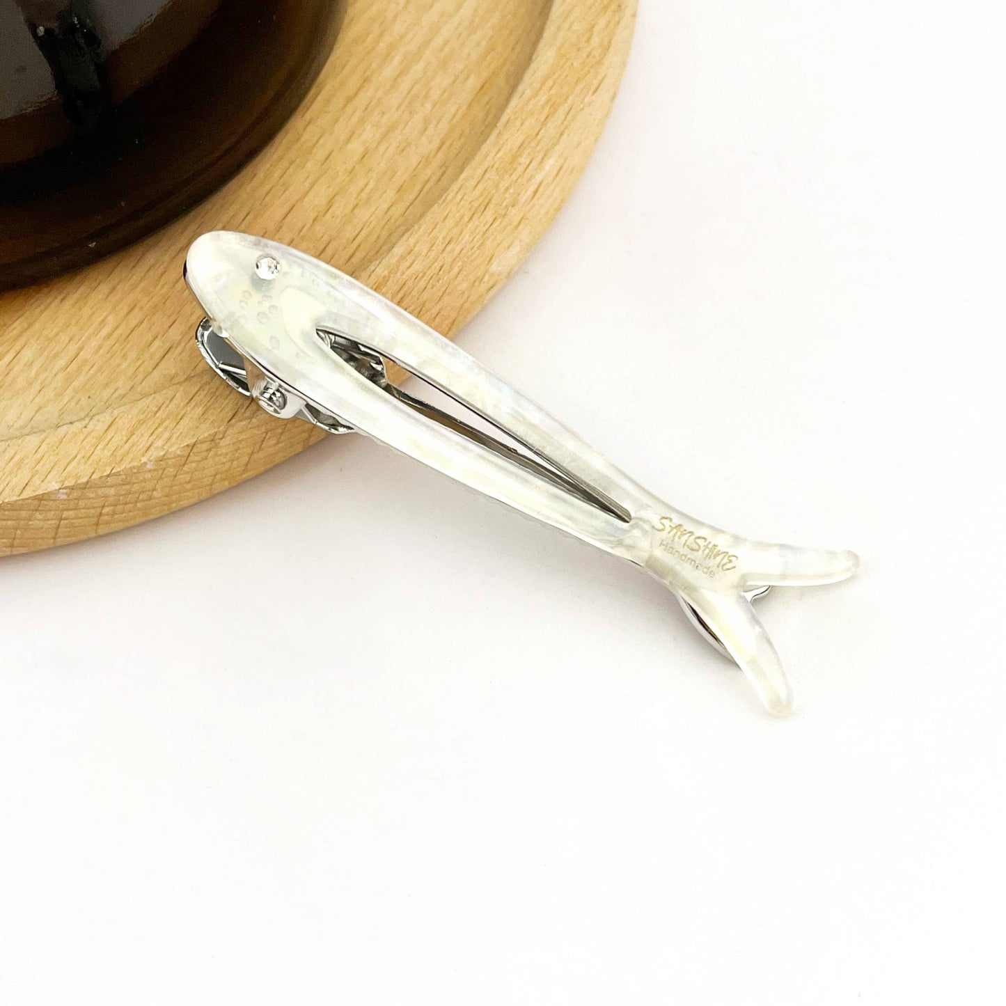 Fish Hair Clip | Opal