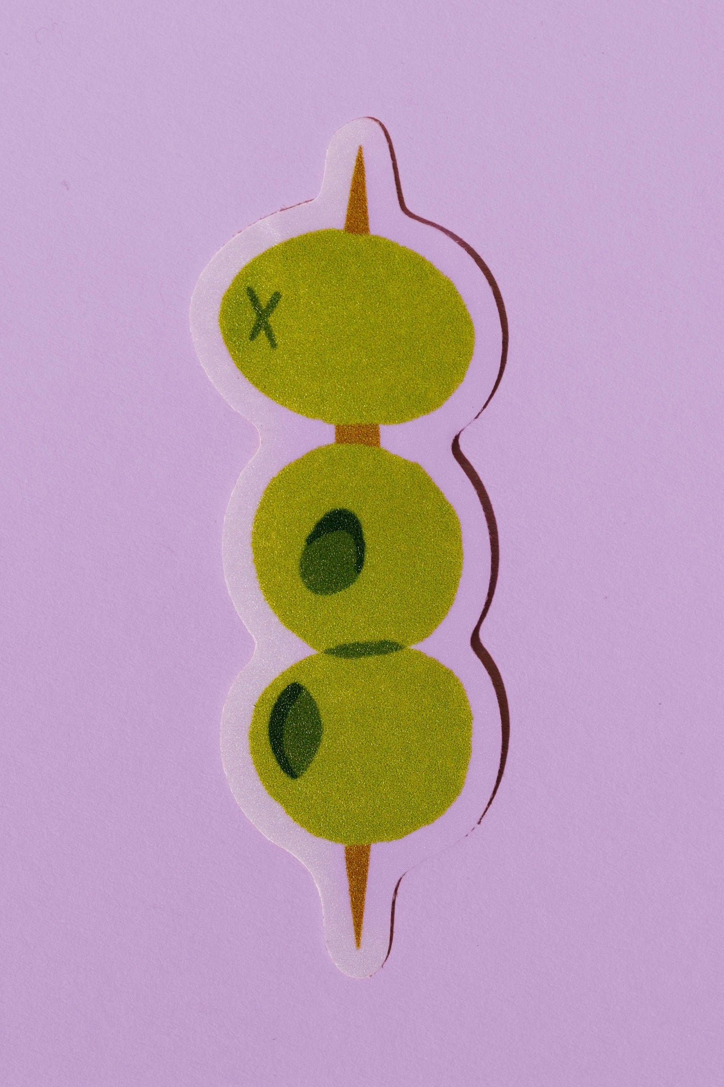 Olives Toothpick Sticker