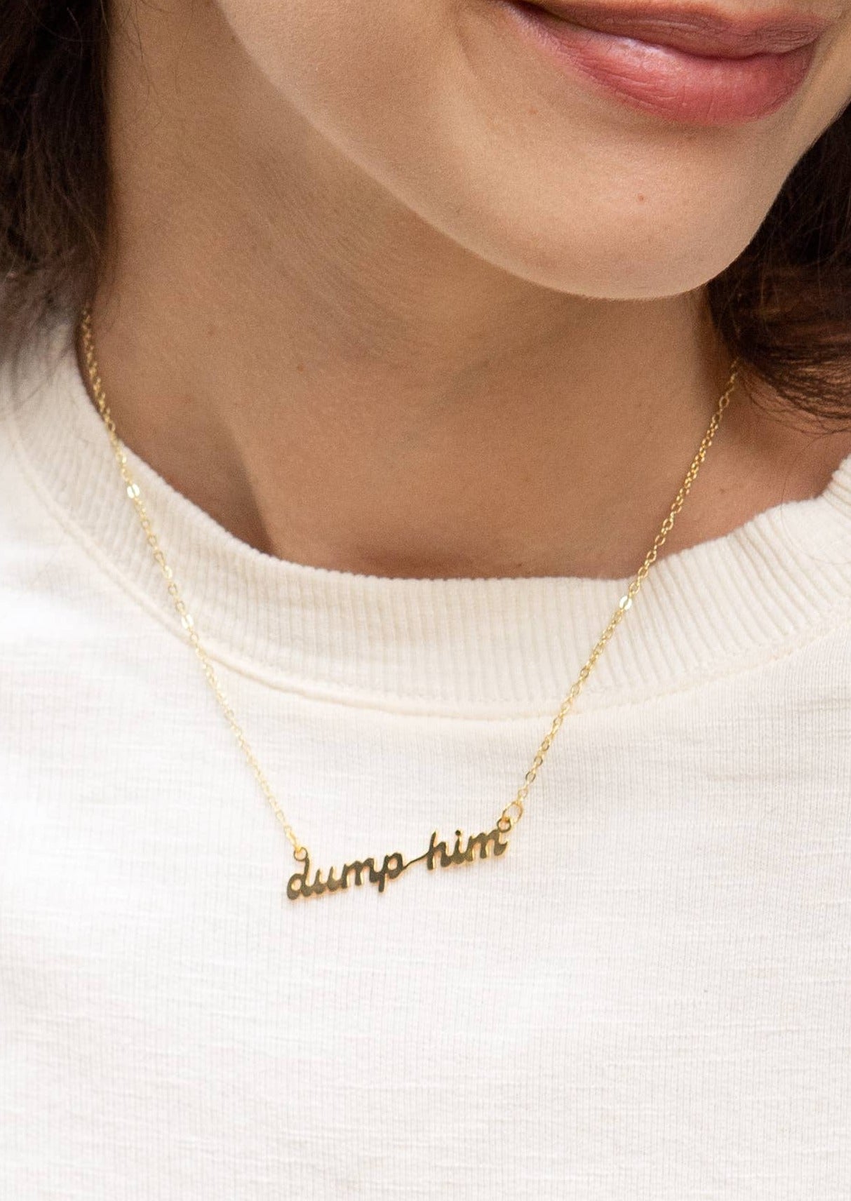 Dump Him Necklace