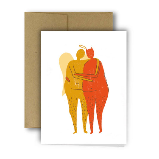 Devil & Angel Card