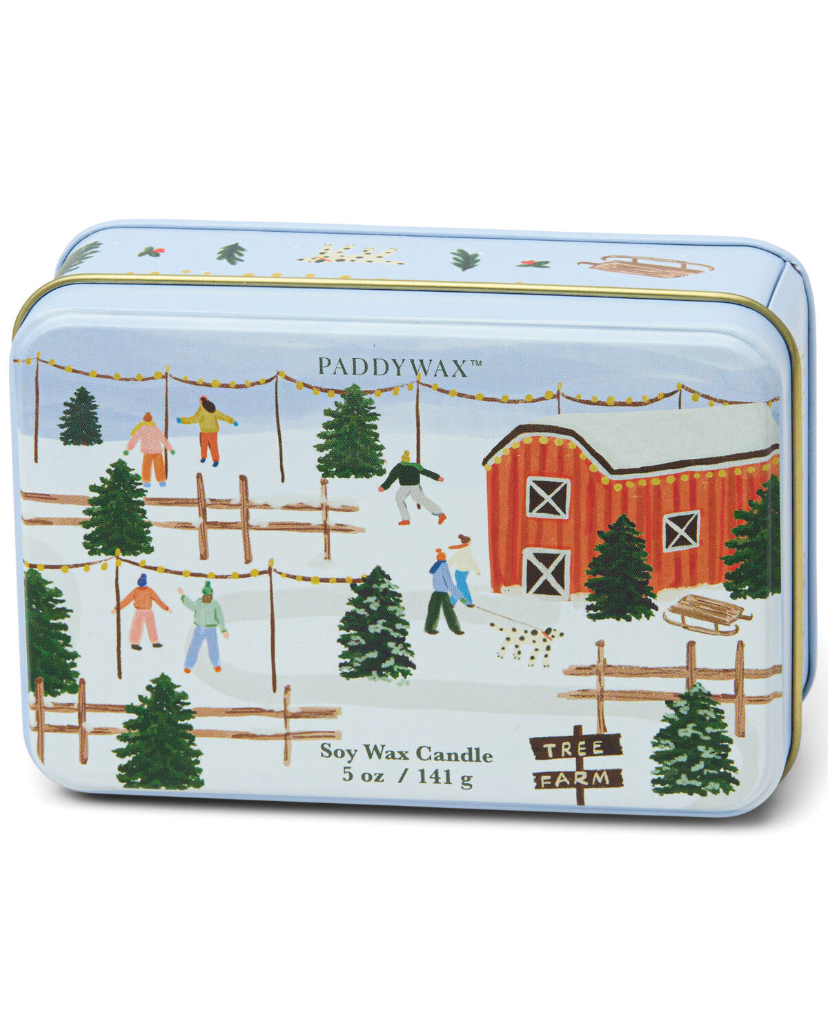 Holiday Tin Candle | Tabac & Pine