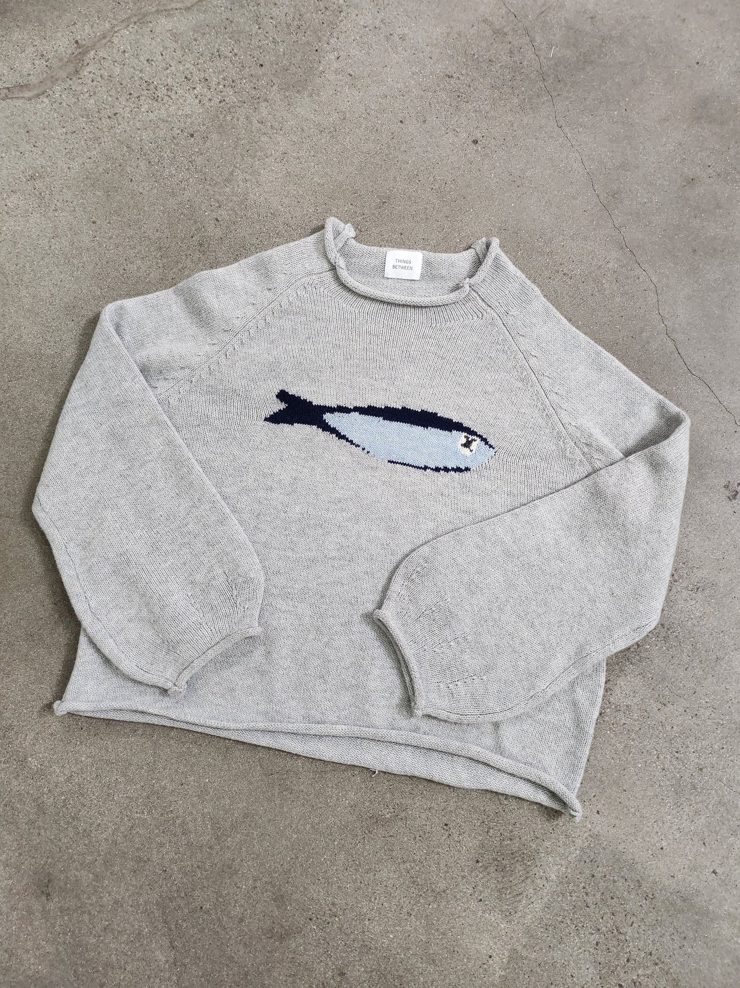 Sardine Sweater | Heather Grey